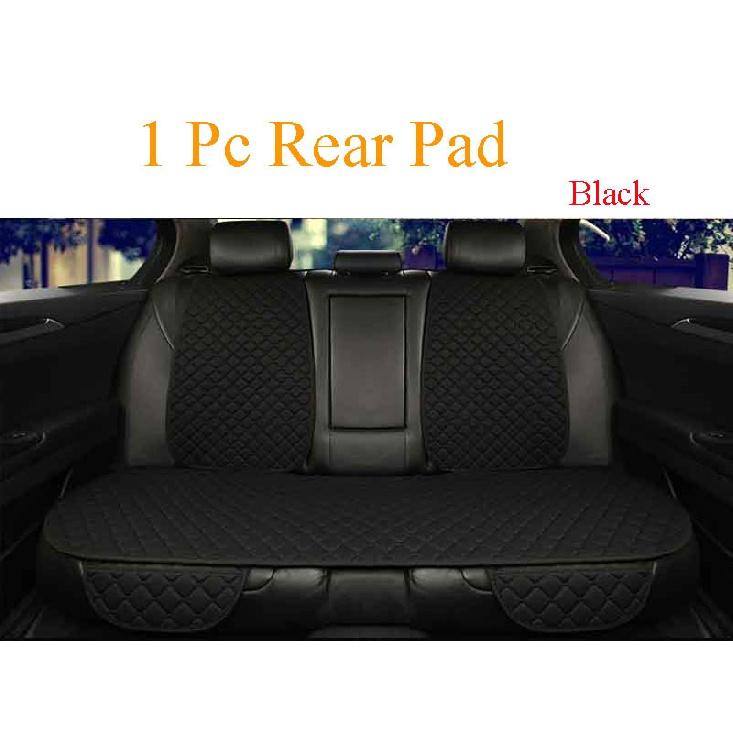 Flax Car Seat Cover Protector Universal Linen Front Rear Back Cushion Protect Pad Mat Backrest Accessories Interiors Truck