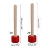Maillet Bol Chantant Bois Naturel Bâtonnet Silicone Bol Sonore Marteau de Méditation Bouddhiste Tibétain Fait Main Décoration