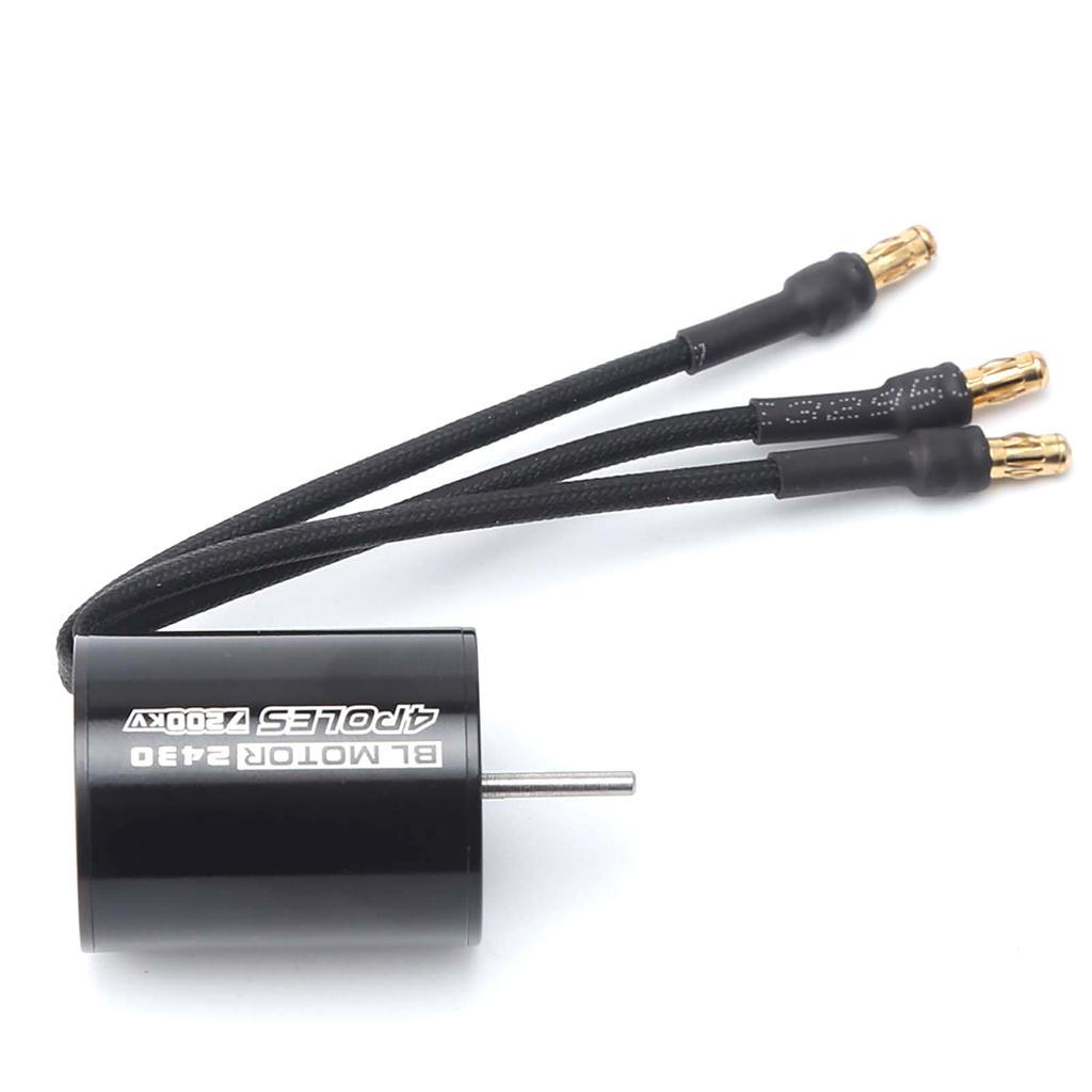 2430 7200KV 4P Sensorless Brushless Motor with 25A Brushless ESC;Electric Speed Controller:for 1Celsius16 1Celsius18 RC Car Truck