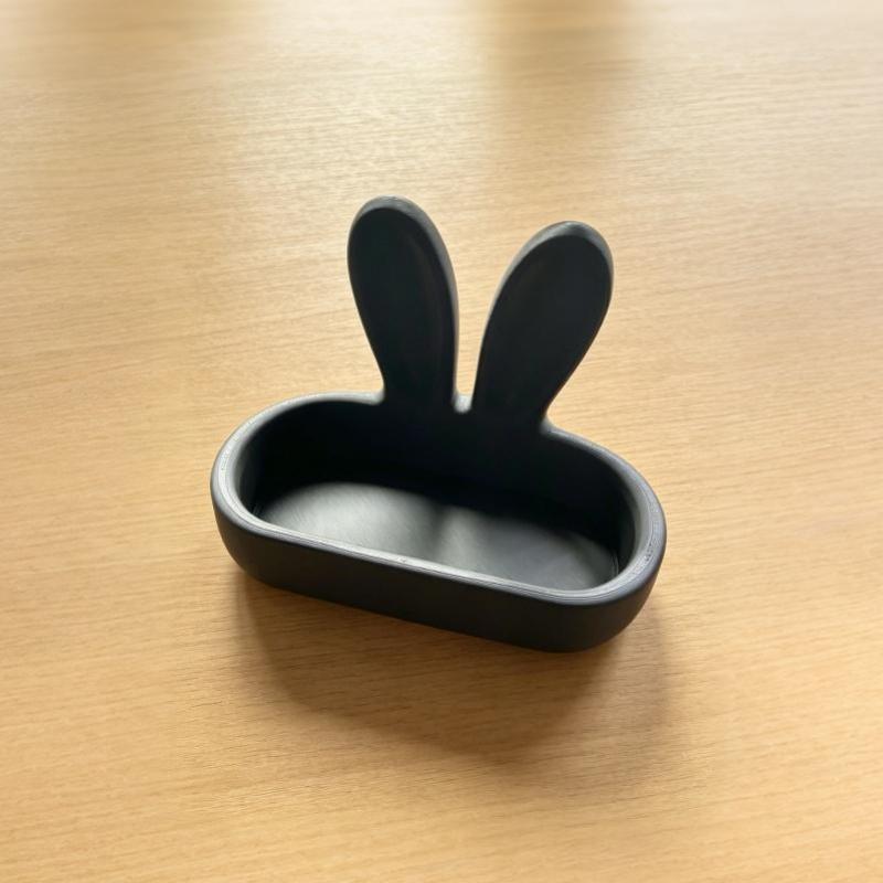 Kawaii Hase Brillenhalter Hase Brillenablage Schreibtischorganizer Brillenständer Kosmetikaufbewahrung Make-up-Koffer Geschenk