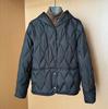 Light and thin white duck down hooded down jacket women's winter fashion pressed glue warm small casual top
