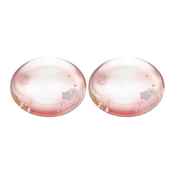 Sunlife Chopstick Rest Glass Sakura Song Pink Made in Japan O-00868