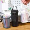 Portable Mesh Pencil Case Large Capacity Stationery Storage Organizer  School Supplies