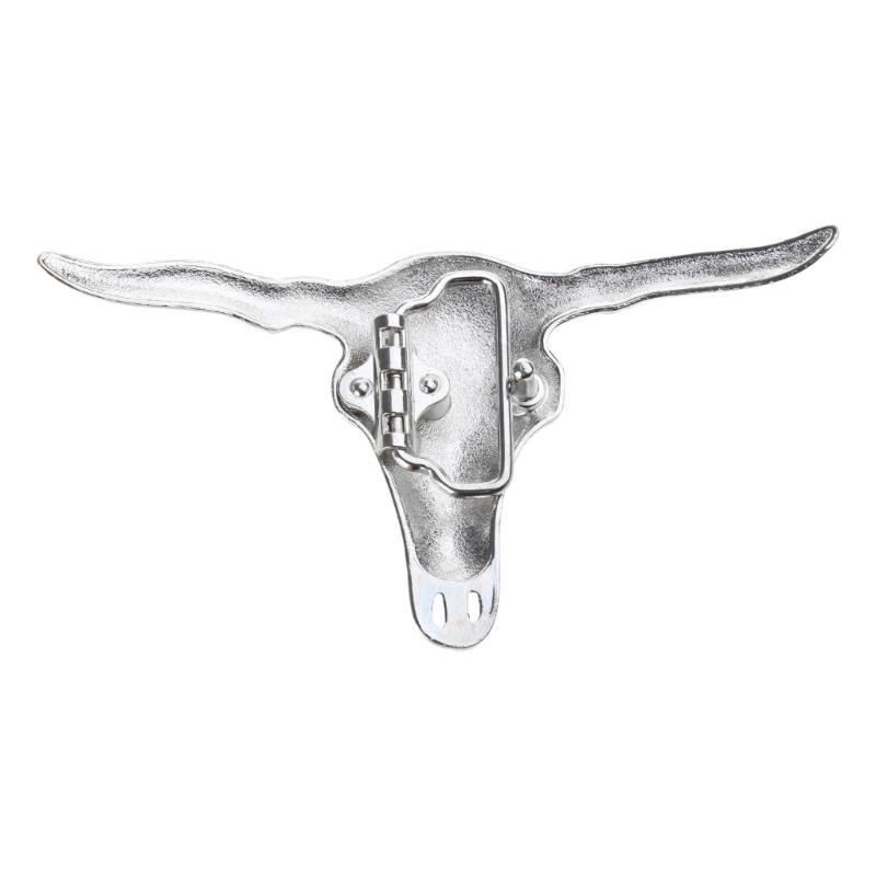 Creatively Bull Skull Buckle Belt DIY Components Western Heavy Rock Style