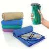 2 Sided Colors Microfiber Towel Quick Dry, Skin Friendly, Lightweight for Fitness, Camping, Beach, Travel