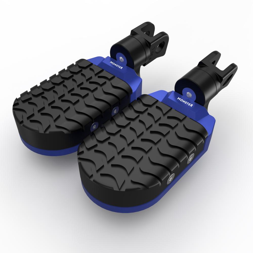 Motorcycle Adjustable Front Footpegs Footrest For Ducati Monster 620 2006-2007 696 2008-2014 796 797 1100 Multistrada 1100/S
