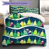 Teletubbies Pattern Bedding Quilt Set  Home Decoration  Gift (1 * duvet cover + 2 * pillowcase  without core)