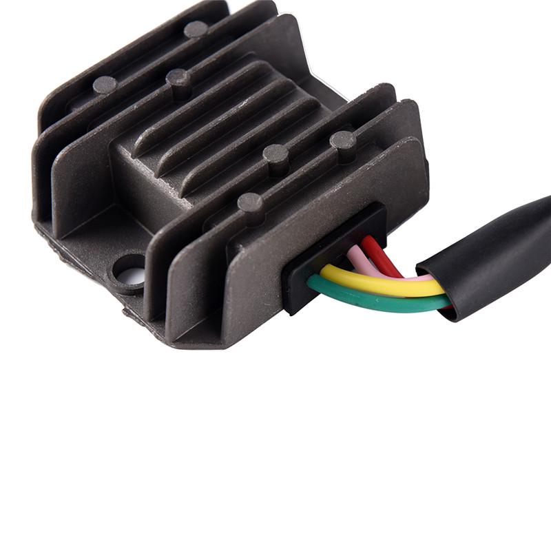 Universal 4 Wire Full Wave Motorcycle Regulator Rectifier For 12V Dc Bike Quad