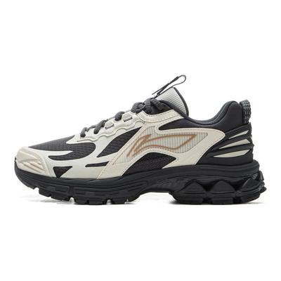 Li Ning Fuyiao 2.0 Trail Classico Retro Doppia Ammortizzazione Stabile Antiscivolo Resistente all'Usura Supporto Scarpe da Corsa Basse Donna sneaker ARXU010-3