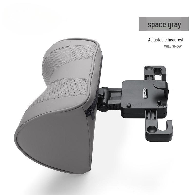 Memory Foam Car Seat Headrest & Lumbar Support Cushion Set