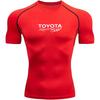 Toyota GR Gazoo Racing Team Summer Tight Fitness T-Shirt Men's Women's Fashion Sports Cycling Top for Active Wear