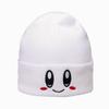 Cross-border New Autumn and Winter Leisure Cute College Style Knitted Hat Actress Kirby Expression Cold Hat Versatile Wool Hat