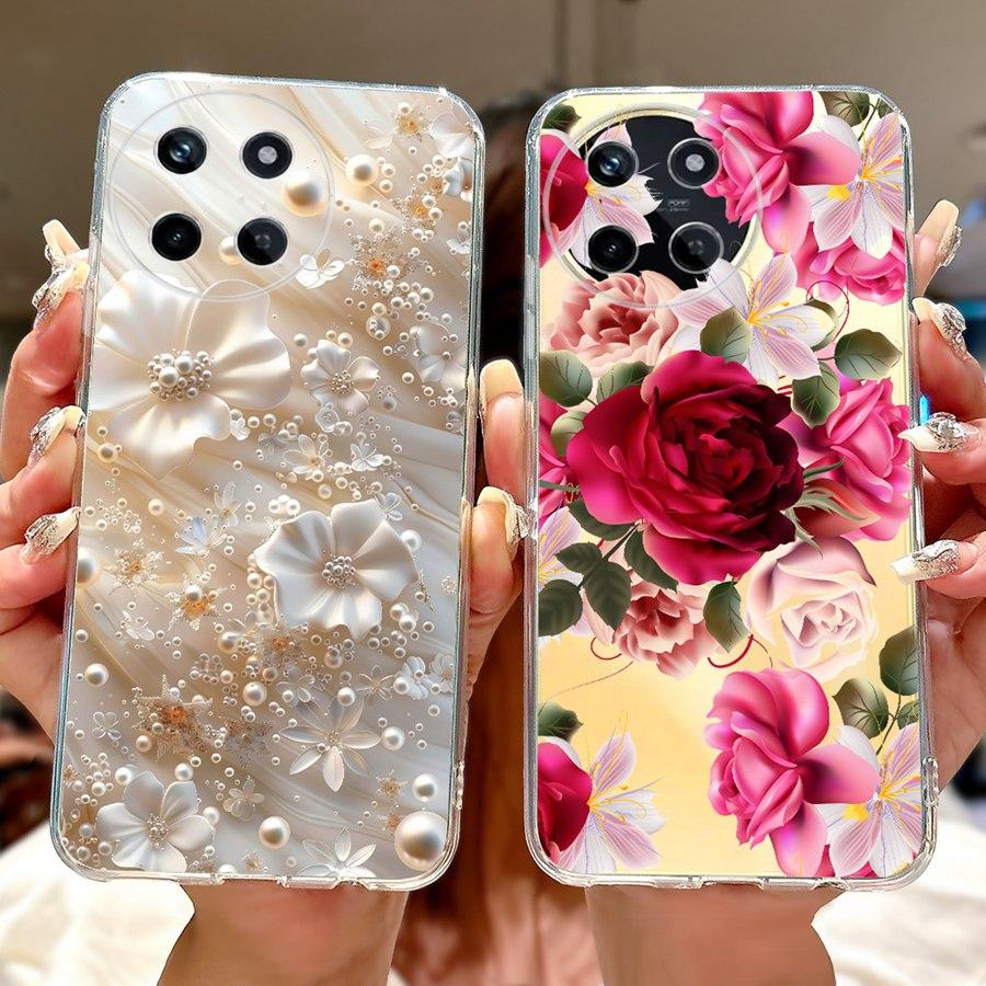For Realme 11 4G Case Lovely Cartoon Painted Silicone Soft TPU Capa Fundas for Realme11 4G Funda Phone Coque 6.4''