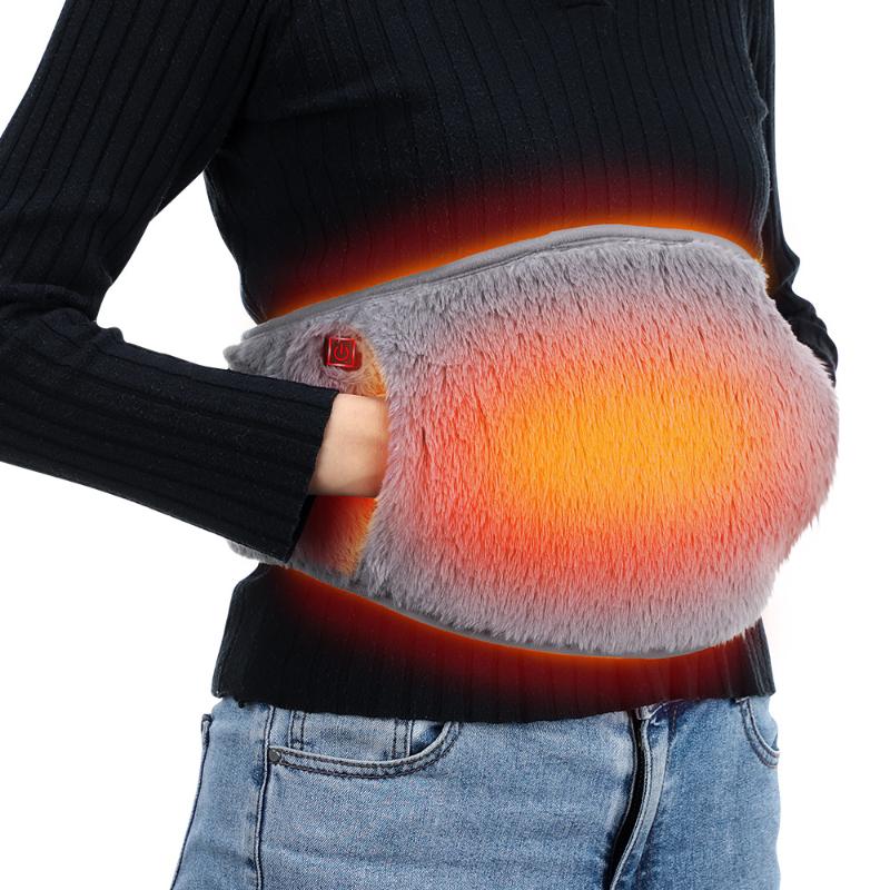 Electric Heating Belt Hand Warmer Winter Heater Waist Warmers Hot Compress Abdominal Lumbar Uterus Warming Pad Usb Charging