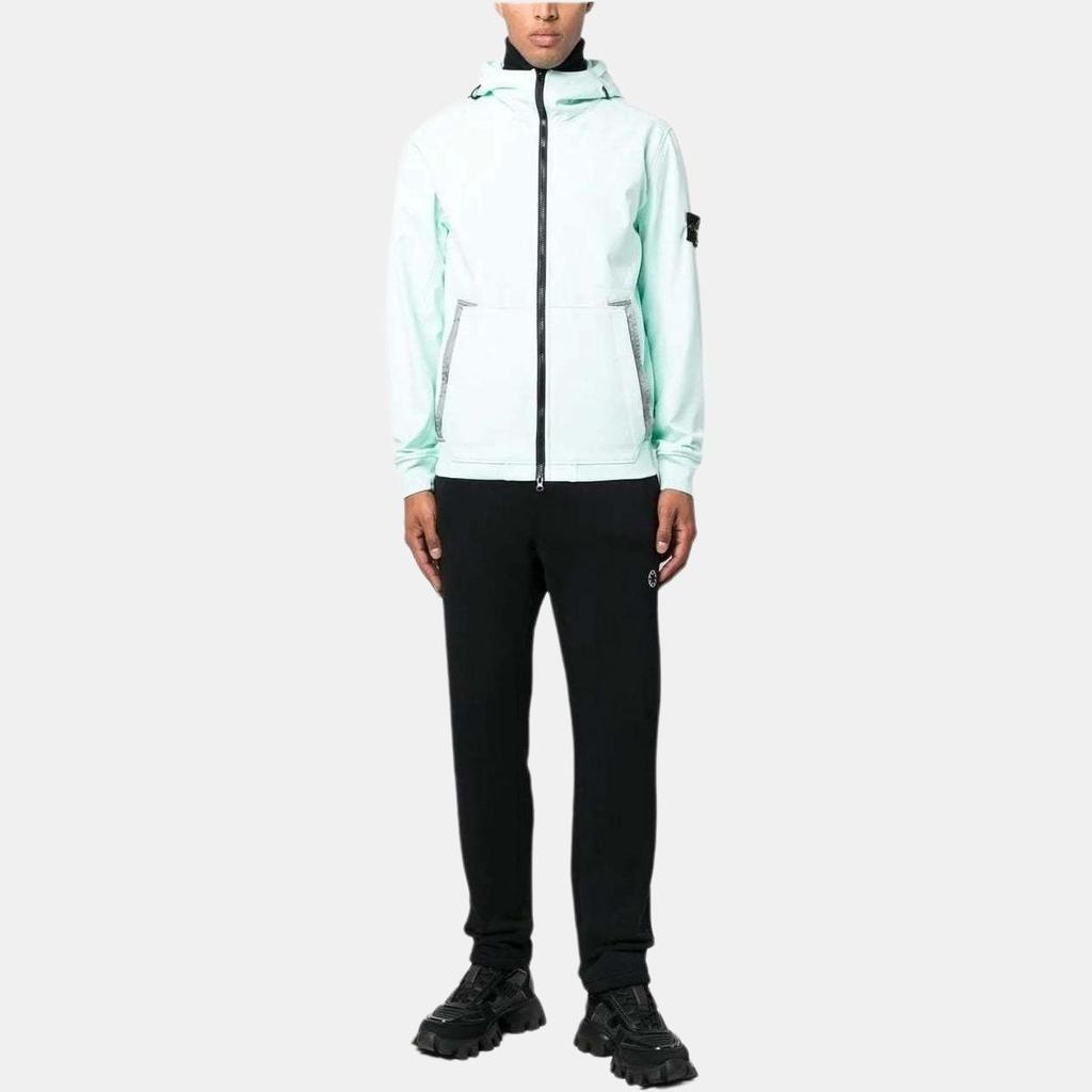 STONE ISLAND Light Outerwear Aqua Men Outerwear Blue 7715Q0122-V0044
