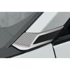 For Toyota Corolla Cross Exterior Window A-Pillar Trim Carbon Fiber -