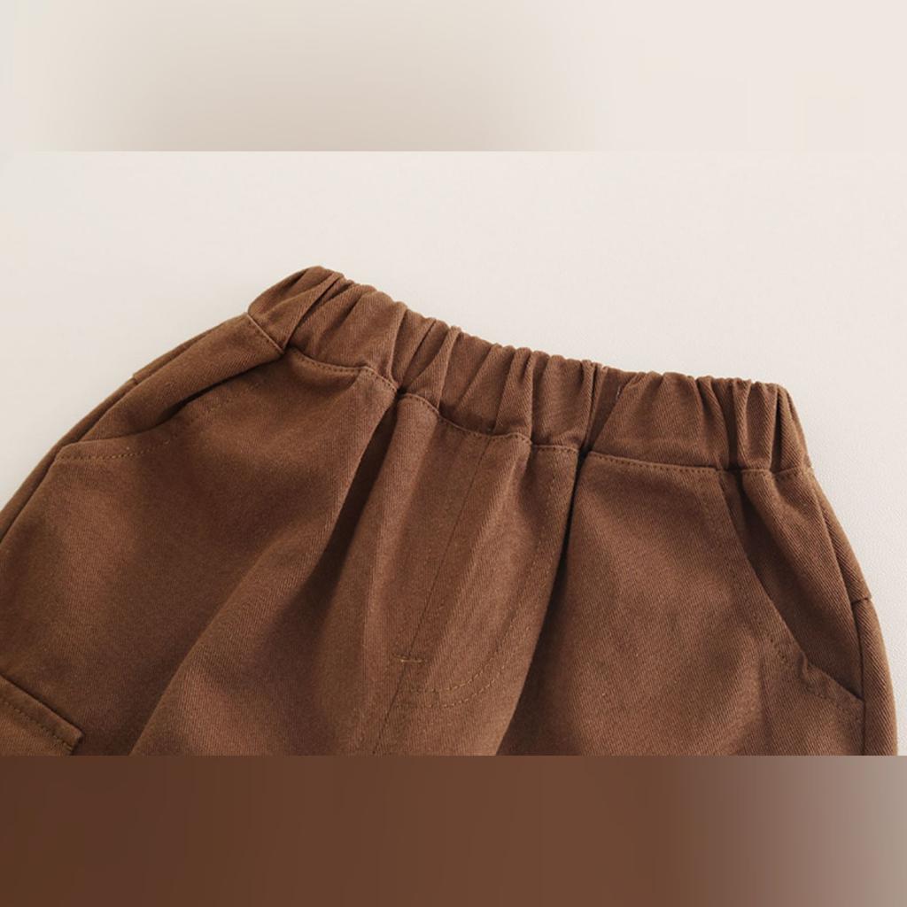 Kids Casual Long-Sleeve Set, Comfortable Daily Wear Outfits