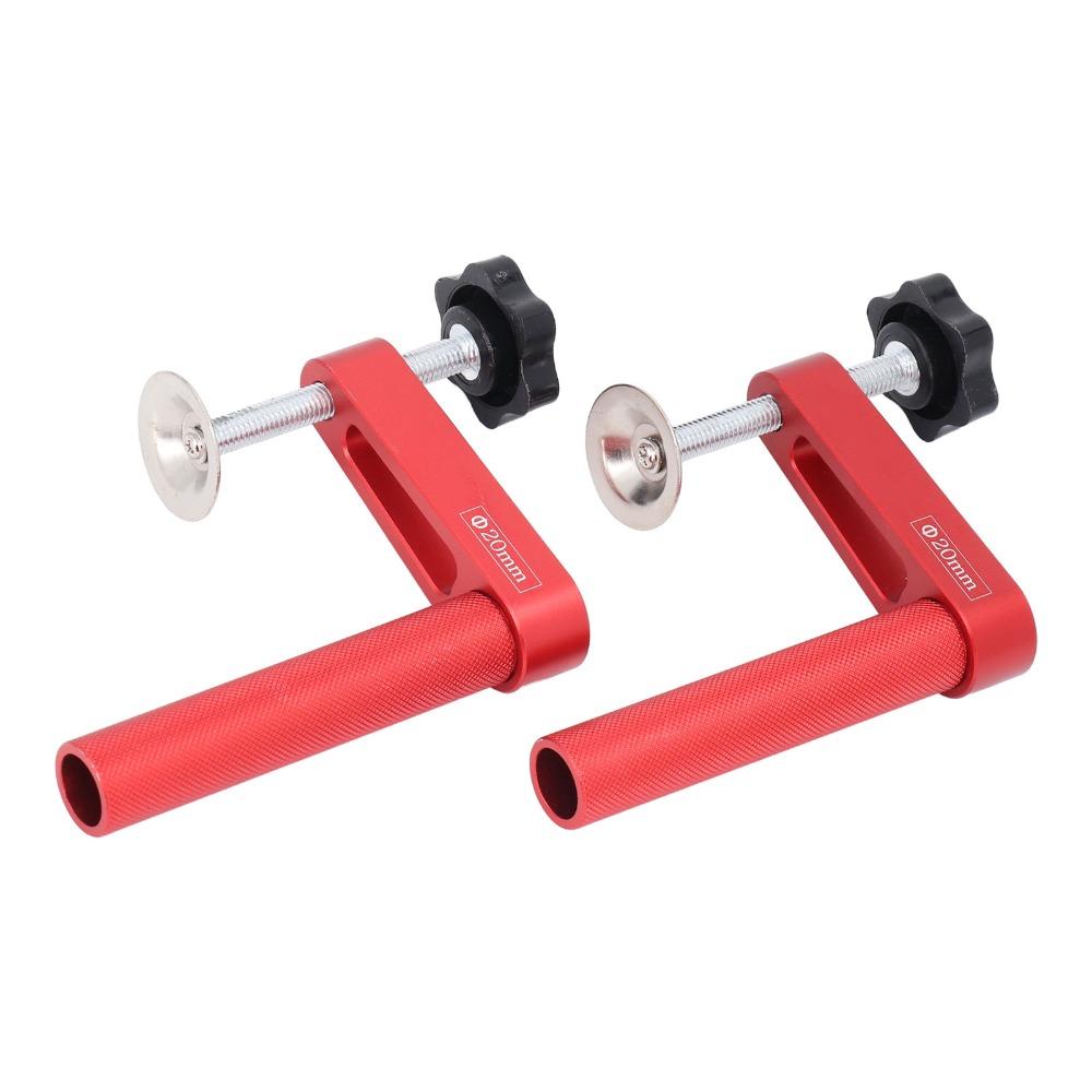 2pcs 20mm Diameter Bench Dog Clamp Manual Operation Bench Dogs Hole Hole Clamp Woodworking Tasks