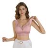 Sutien-bustieră din dantelă push-up fără sârmă mărime mare - Stil european și american