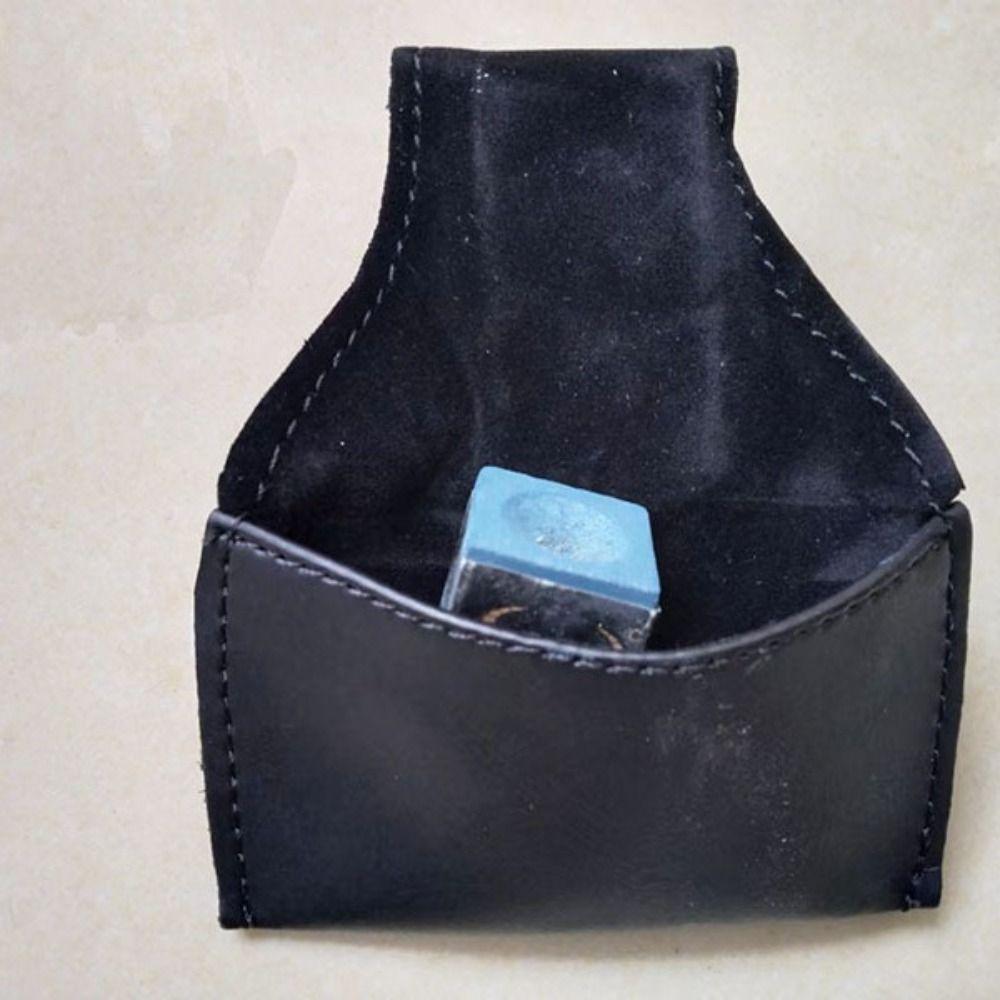 Storage Case Billiard Chalk Bag PU Pouch Snooker Chalk Holder Billiards Chalk Holder  Entertainment