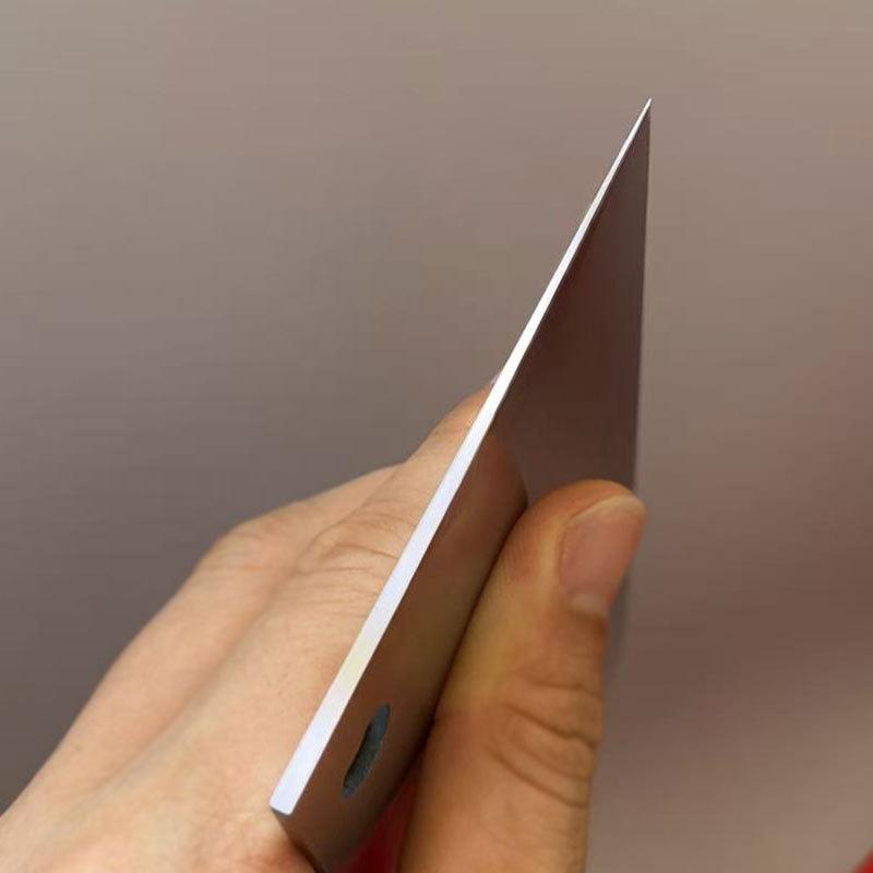 8 Inch Chopper Knife Welding DC53 Mode Steel Blade Ebony Handle Slicing Cleaver Machete Kitchen Knife Meat And Poultry Tools