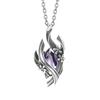 Cartoon Kuroma Tong Sakura Heart Of The Night Pendant Second Dimensional Anime Peripheral Doujin Necklace Gift Sweater Chain