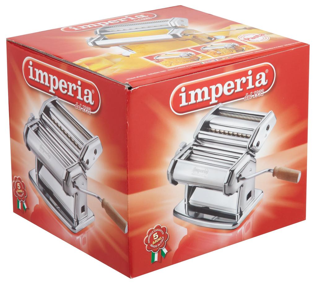 IMPERIA 150 Pasta Authentic Pasta Maker Italian-made Machine,