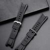 Stalimy G-SHOCK Compatible Waterproof Strap for Casio GST-S210 GST-W110 GST-W100 GST-S110 GST-S100 GST-B100 GST-S300 (Black)