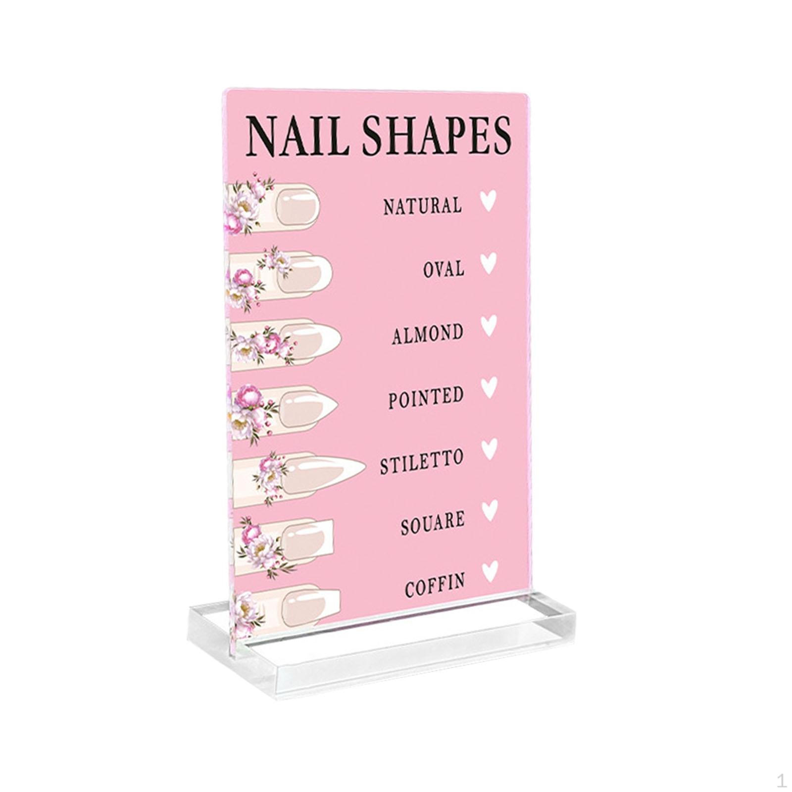 

10x15cm Nail Base Support, Elegant, Graceful, Versatile, Acrylic, Ideal for Women s Nails. розовый
