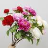 High quality peony fake flower wedding flower arrangement living room decorative bouquet