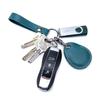 Genuine Leather Key Holder Bank Card Pocket Mini Bus Card Key Pouch Slim Housekeeper Key Access Card Protecter Cover