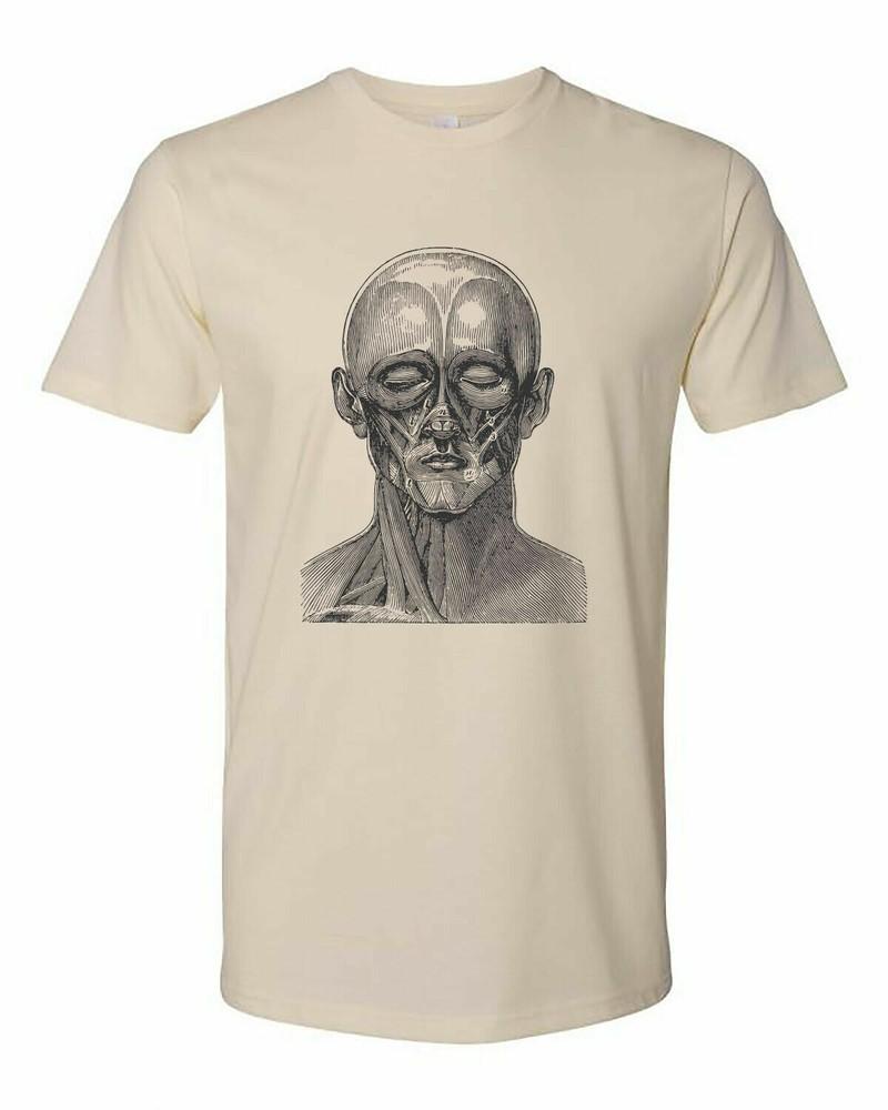 

Cottage Cult Clothing Tee T Shirt Cotton Medical Anatomy Victorian Art Head #3 Unisex T-Shirt XXXL
