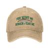 Fish Want Me Women Fear Me Men Women Baseball Caps Fishing Jokes Distressed Denim Caps Hat Summer Gift Snapback