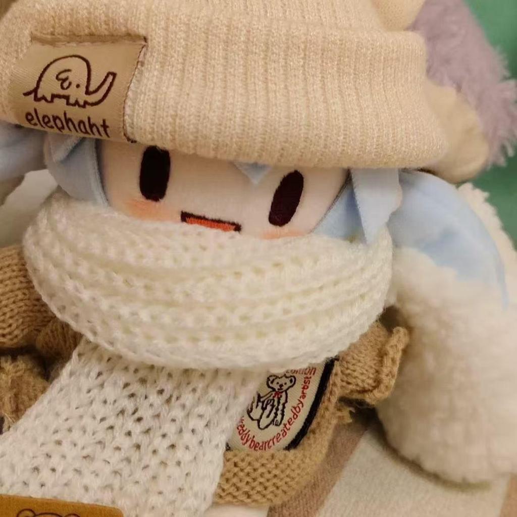 15cm Yukineko Cotton Plush Doll - Replaceable Outfit, Cute Birthday Gift