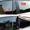 6Pcs Car Pillar Posts for Hyundai Creta Ix25 2020 2021 2022 2023 Glossy Black Door Window Trim Stickers Styling Accessories