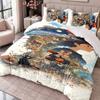 Kiki's Delivery Service Jiji 3Pcs Bedding Set Duvet Cover With Two Pillowcases For Bedroom Home Decoration