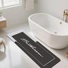 Diatom Mud Quick-Dry Anti-Slip Bathroom Mat - Water Absorbing, Dirt-Resistant, Durable Floor Mat for Toilet and Household Use