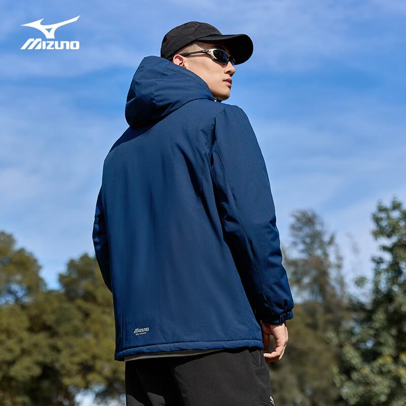 Mizuno Unisex Hooded Windproof Waterproof Outdoor Jacket