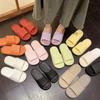 Fashion Fashion Summer EVA Slippers for Women 2025 New Non Slip Bathroom Indoor Home Slippers Woman Lightweight Soft Sole Cloud Slides
