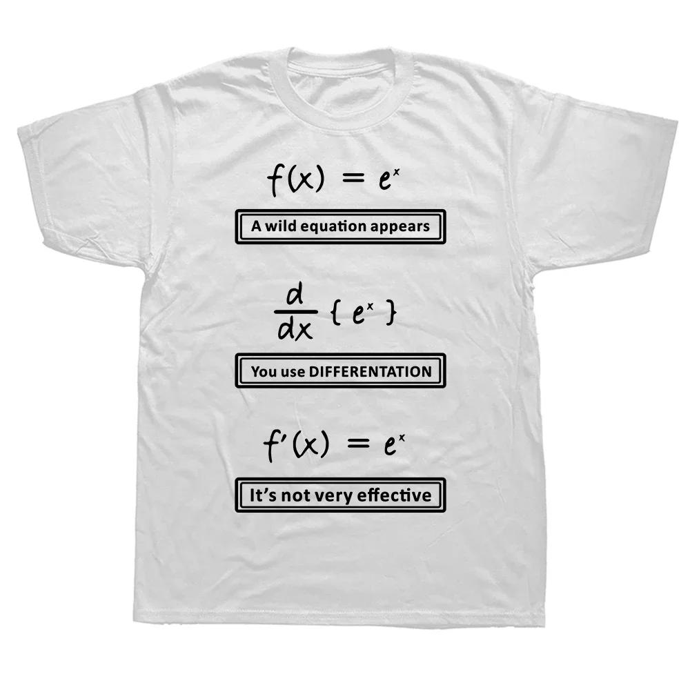 Mathematik Mathe Witz Lustig Geek Kalkül T-Shirt T-Shirt Tops Rundhals Kurzarm Mode T-Shirt Kleidung Lässig Basic T-Shirts