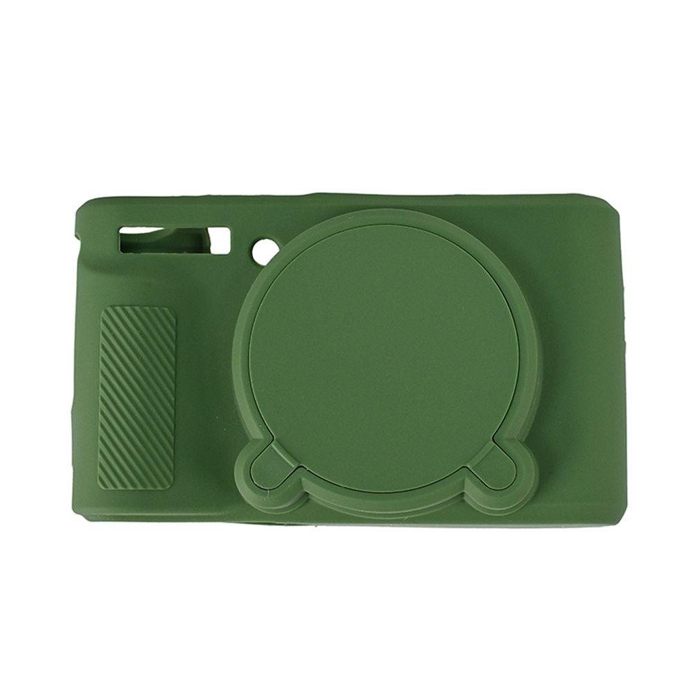 For SX740HS SX730HS Soft Rubber Silicone Case For Canon PowerShot SX740 HS SX730 Armor Body Cover Skin With Len Protector