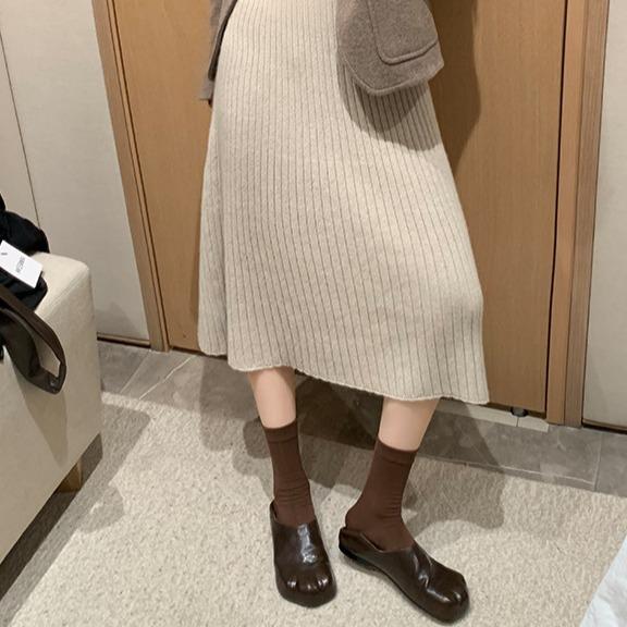 Nischen superweiche Katzenpfoten Damen Schuhe auf die Ferse treten zwei Tragearten leichte Mund Einzel Schuhe Damen flache französische Mary Jane Schuhe