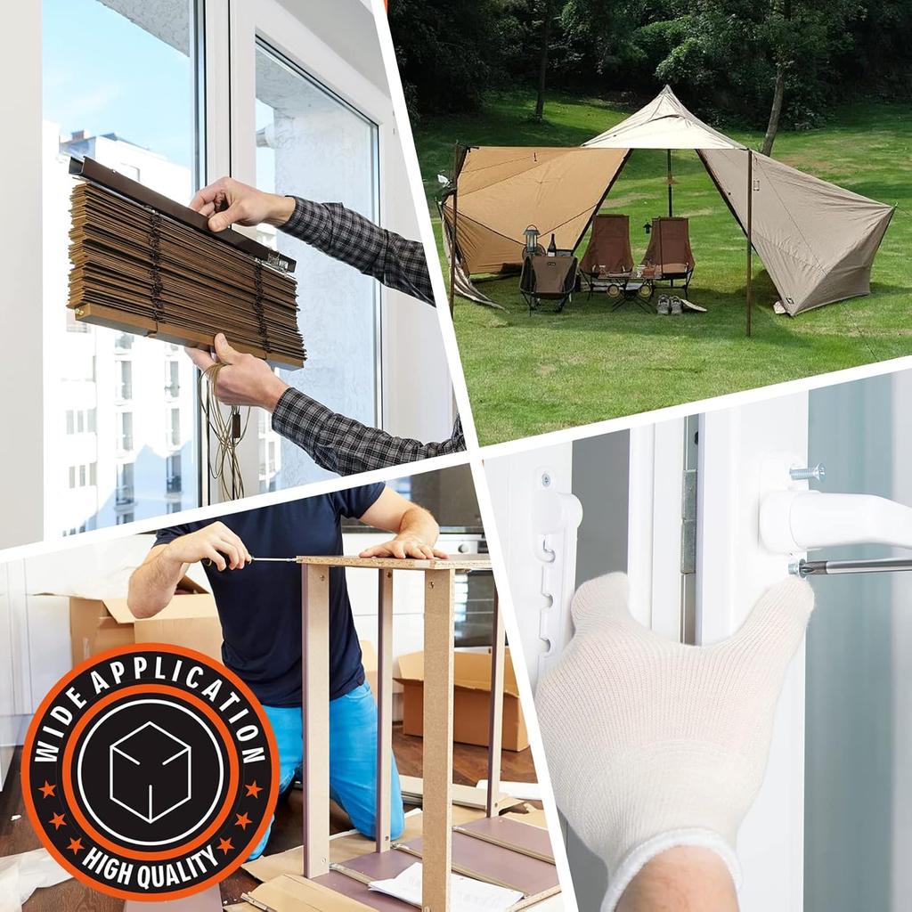 Phillips Head Furniture Screw Caps Decorative Plastic Snap On Cover Concealer DIY Home Improvement Accessories