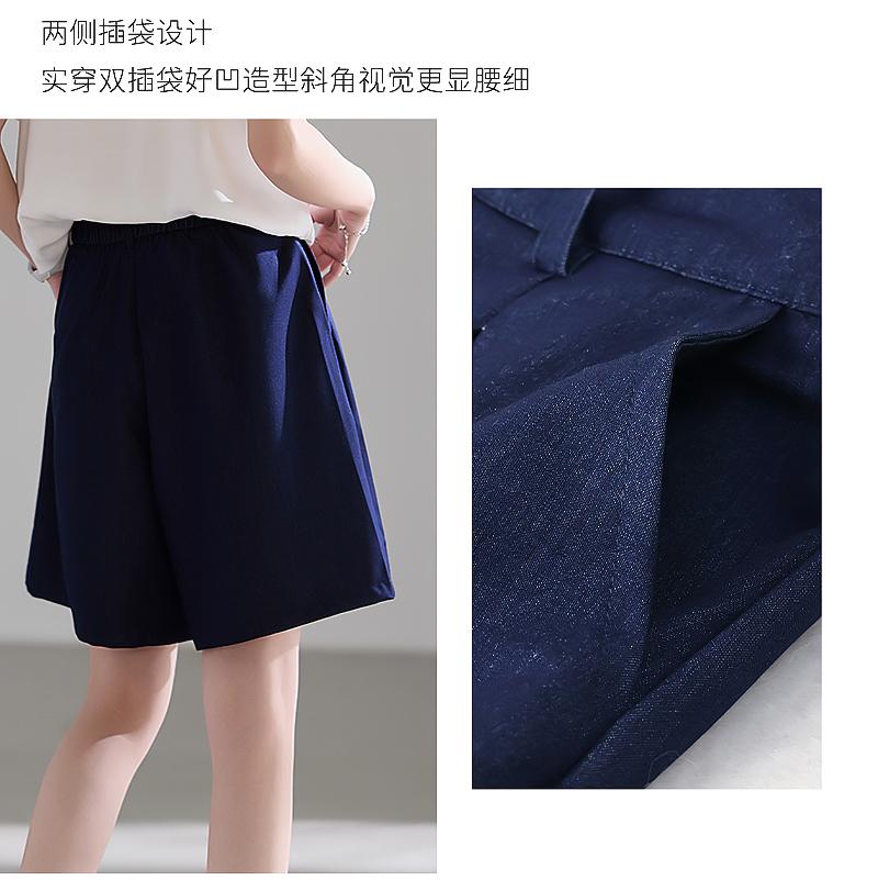 High Fashion Summer Style Comfortable and Breathable Imitation Denim Short Pants for Women