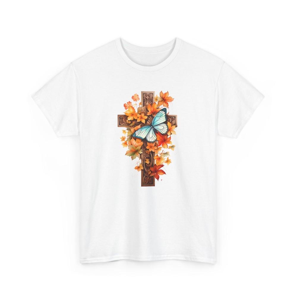 

Футболка в осенней эстетике | Осенние листья тыква | Осень для Иисуса Христа Ретро 4XL