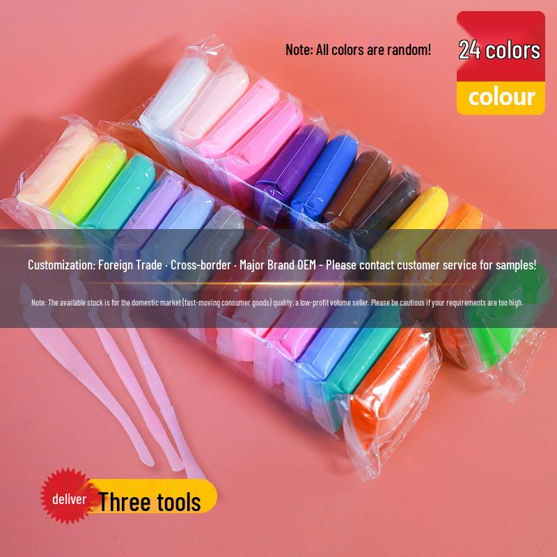 Ultra-light Modeling Clay Set for Kids - Space Colors, Ideal for Kindergarten & Primary School