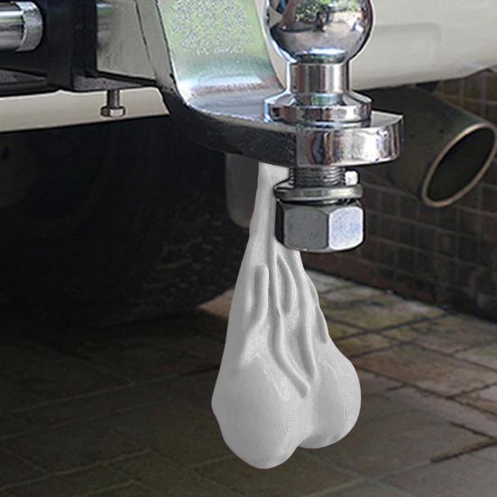 Funny Trailer Hitch Cover for Trucks Humorous Car Accessory & SUV Novelty Ornament Novelty Gift