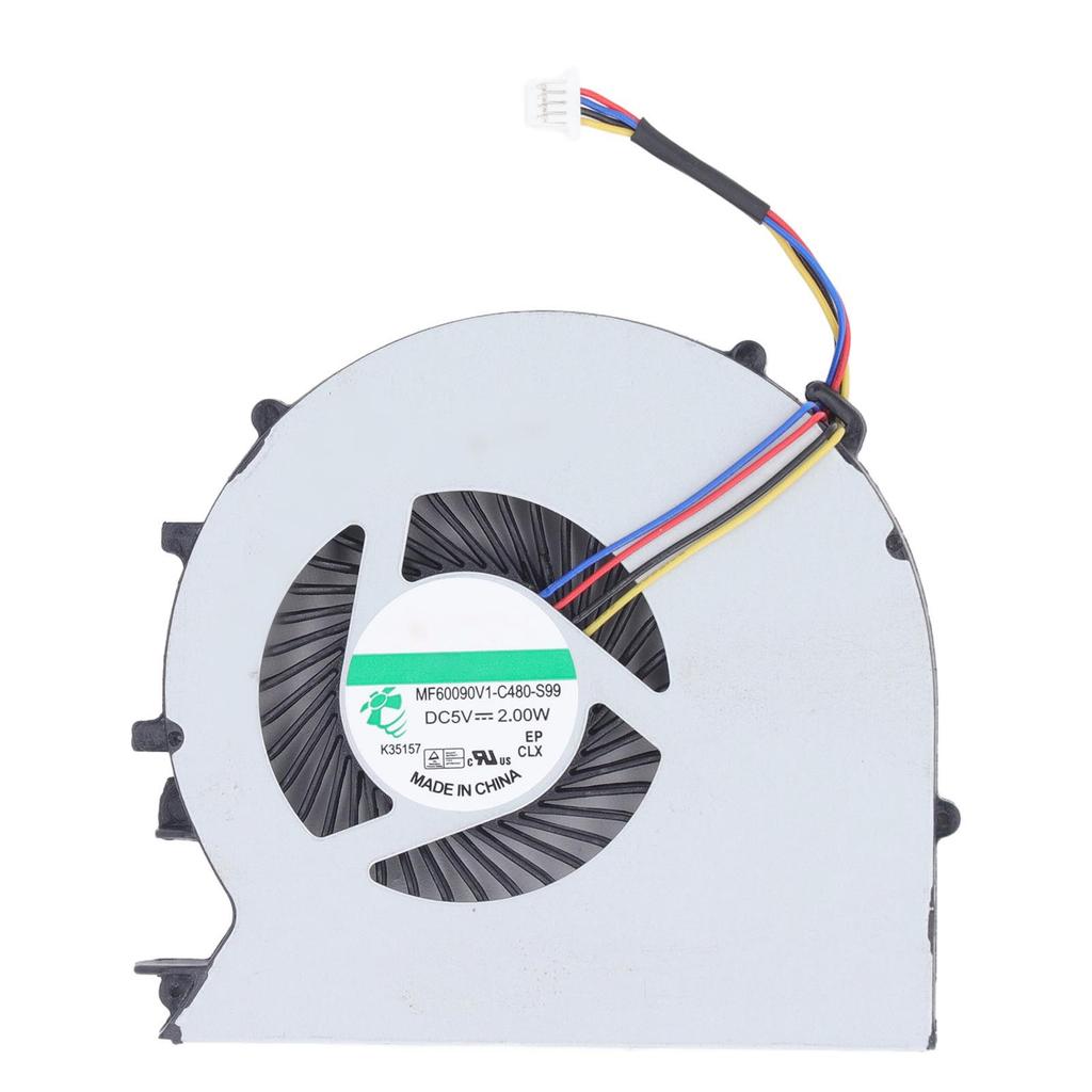 4 Pin Laptop CPU Cooling Fan Replacement CPU Cooling Fan for HP Probook 450 455 470 G1 DC 5V 2W