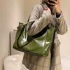 Soft PU Leather Big Tote Bags for Women  Winter Trends Shoulder Bag Ladies Designer Top Handle Bag Practical