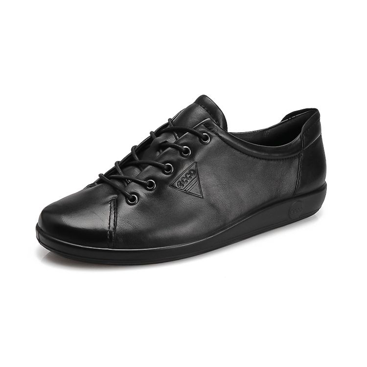 Ecco Soft Casual Fashion Sneakers Women sneakers Black 20650356723